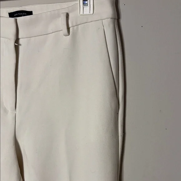 Ann Taylor Cream Women's Pants - Picture 3 of 8